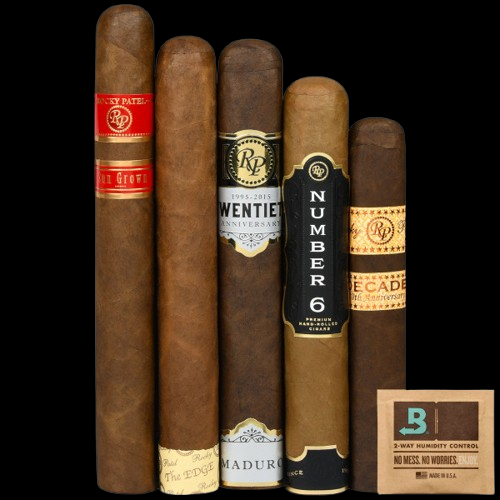 90+_Rated_Rocky_Patel_5-Cigar_Sampler